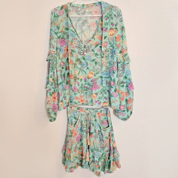 Spell & the GypsySayulita Blouse & Frill Skirt Birthstone Set XXS and XS b75E - Picture 2 of 16